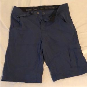 Blue Prana adventure shorts